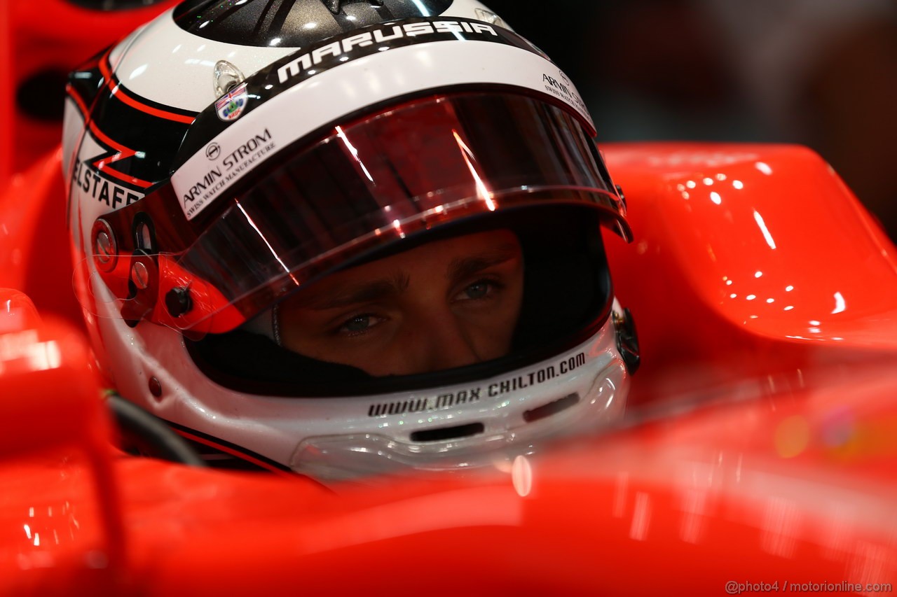 GP INDIA, 25.10.2013- Prove Libere 1: Max Chilton (GBR), Marussia F1 Team MR02 