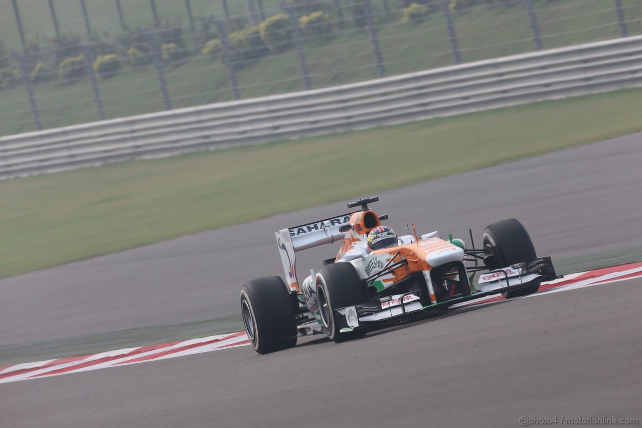 GP INDIA, 25.10.2013- Prove Libere 1: Paul di Resta (GBR) Sahara Force India F1 Team VJM06 