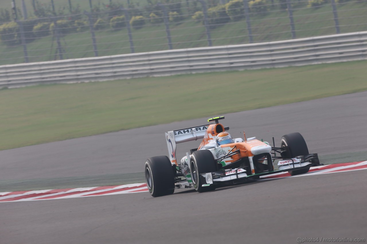 GP INDIA, 25.10.2013- Prove Libere 1: Adrian Sutil (GER), Sahara Force India F1 Team VJM06 