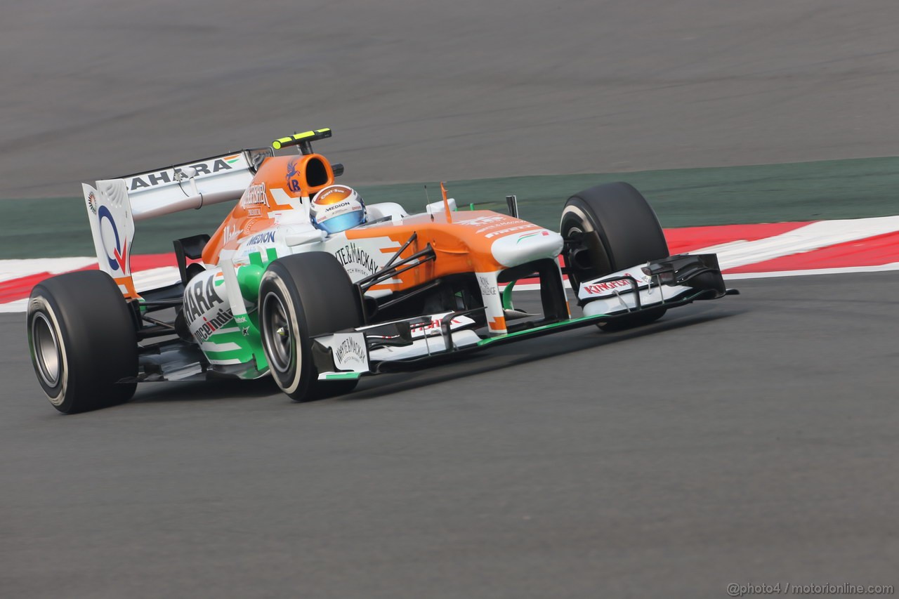 GP INDIA, 25.10.2013- Prove Libere 1: Adrian Sutil (GER), Sahara Force India F1 Team VJM06 