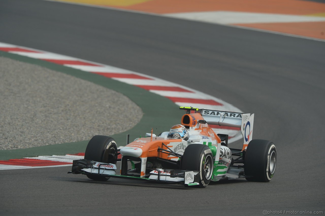 GP INDIA, 25.10.2013- Prove Libere 1: Adrian Sutil (GER), Sahara Force India F1 Team VJM06 