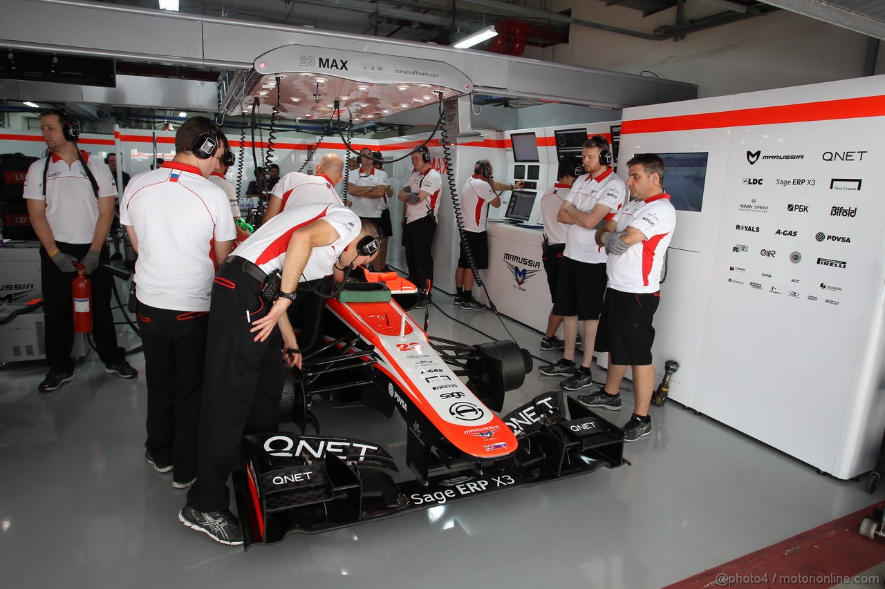 GP INDIA, 25.10.2013- Prove Libere 1: Max Chilton (GBR), Marussia F1 Team MR02 