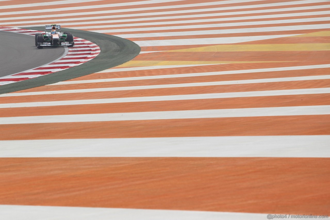 GP INDIA, 25.10.2013- Prove Libere 1: Adrian Sutil (GER), Sahara Force India F1 Team VJM06 