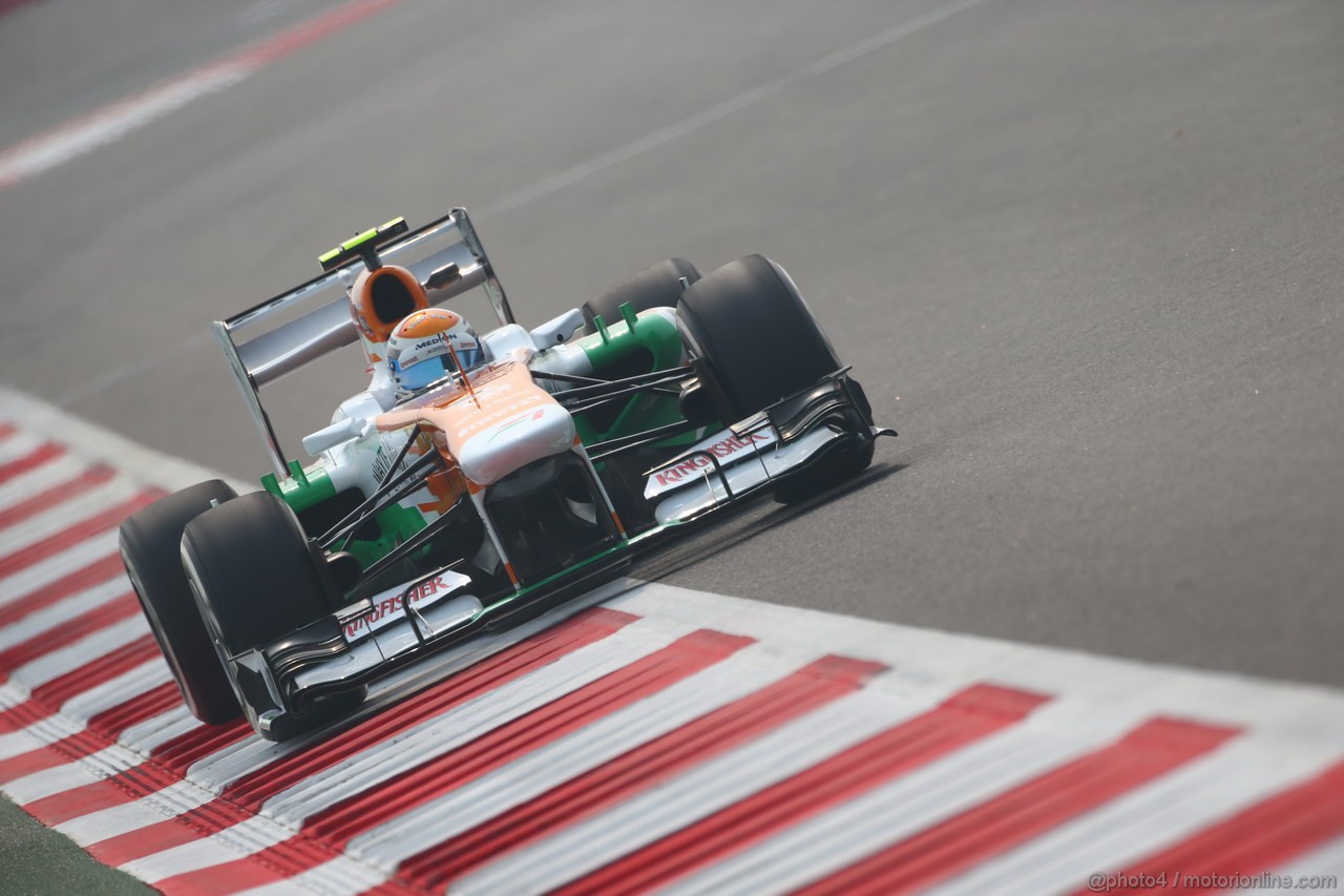 GP INDIA, 25.10.2013- Prove Libere 1: Adrian Sutil (GER), Sahara Force India F1 Team VJM06 