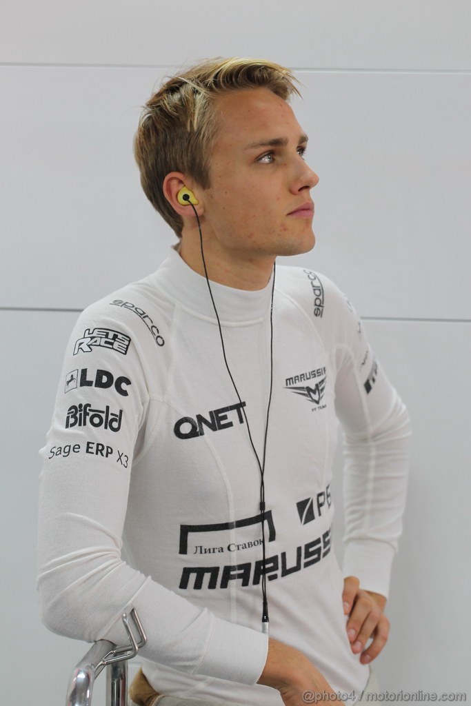 GP INDIA, 25.10.2013- Prove Libere 1: Max Chilton (GBR), Marussia F1 Team MR02 