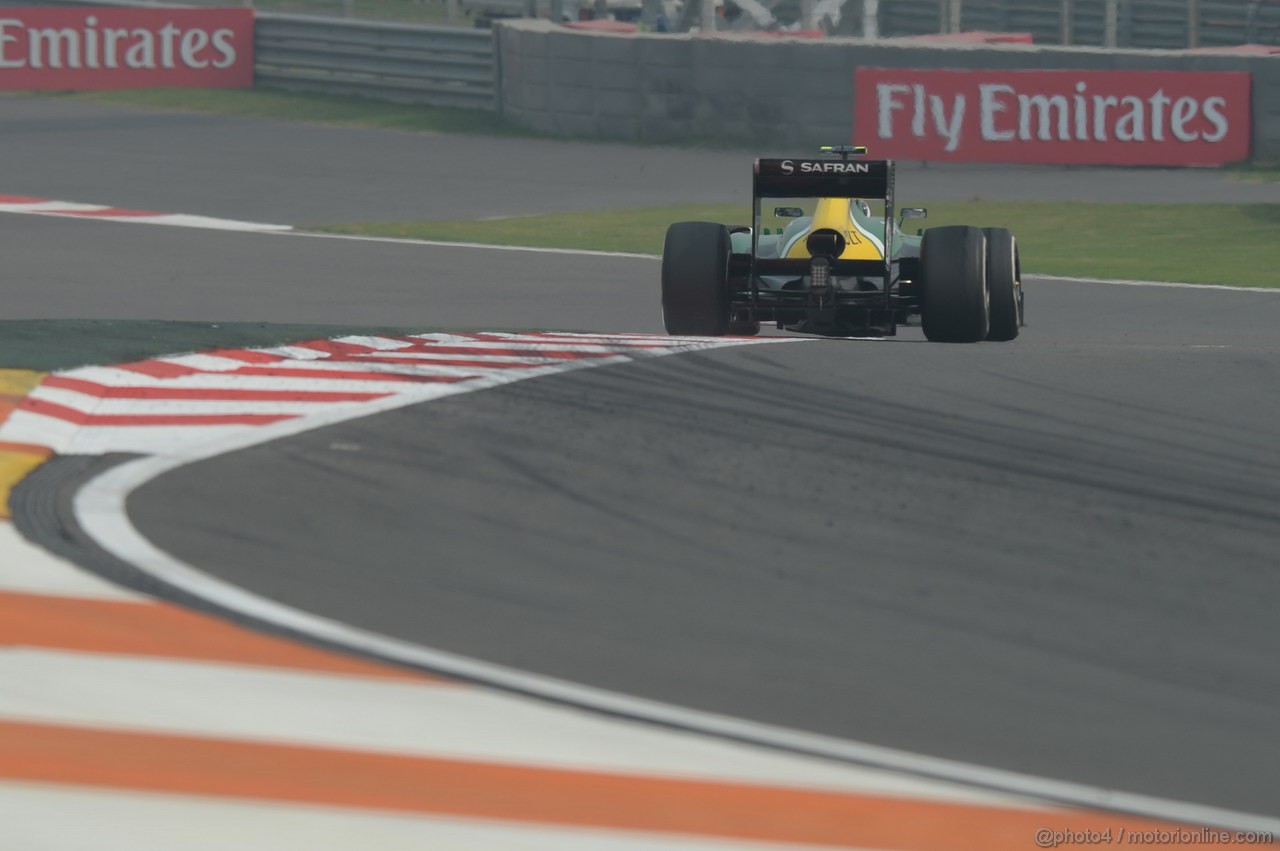 GP INDIA, 25.10.2013- Prove Libere 1: Giedo Van der Garde (NED), Caterham F1 Team CT03 