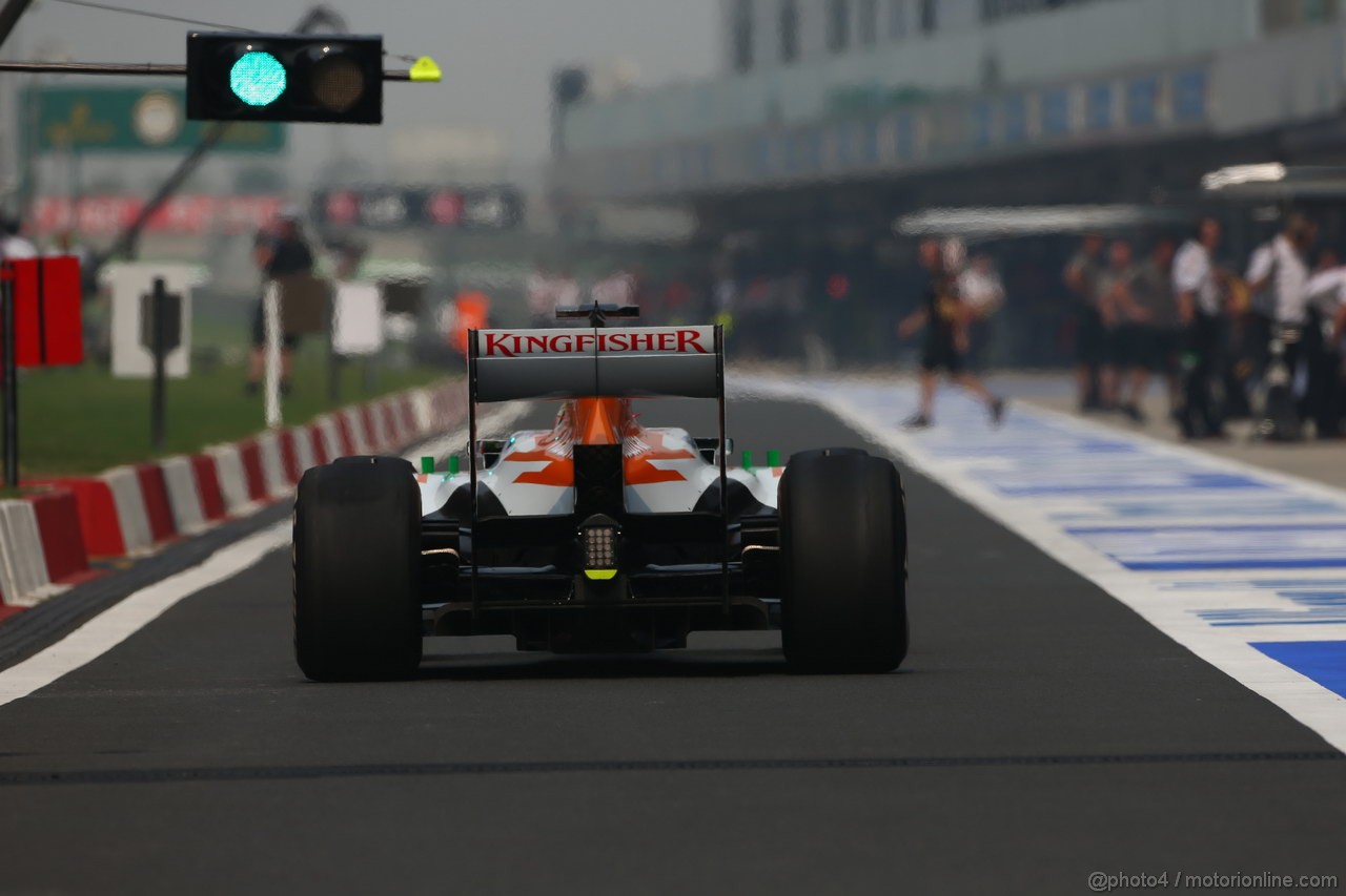 GP INDIA, 25.10.2013- Prove Libere 1: James Calado (GBR) Sahara Force India Third Driver 