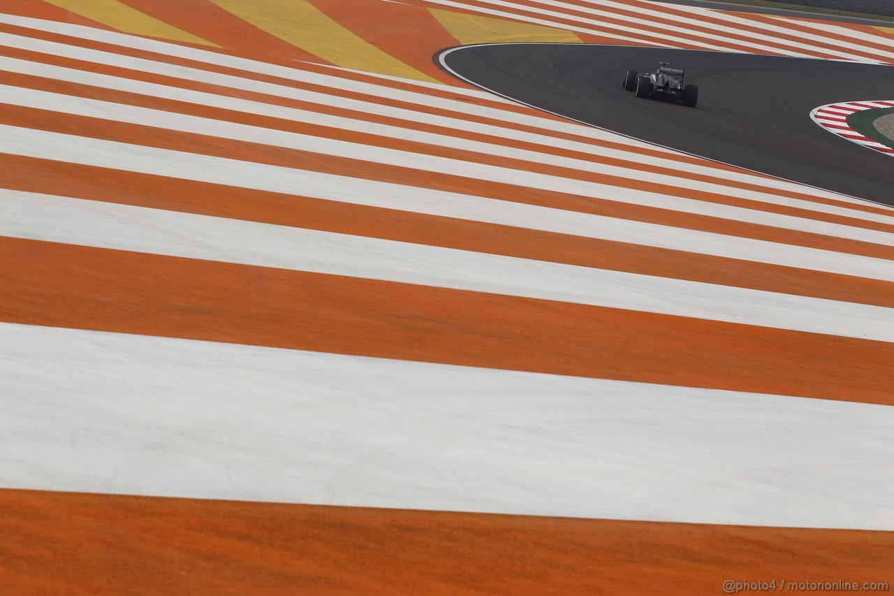 GP INDIA, 25.10.2013- Prove Libere 1: Esteban Gutierrez (MEX), Sauber F1 Team C32 