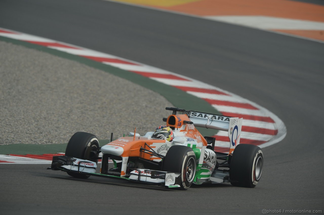 GP INDIA, 25.10.2013- Prove Libere 1: James Calado (GBR) Sahara Force India Third Driver 