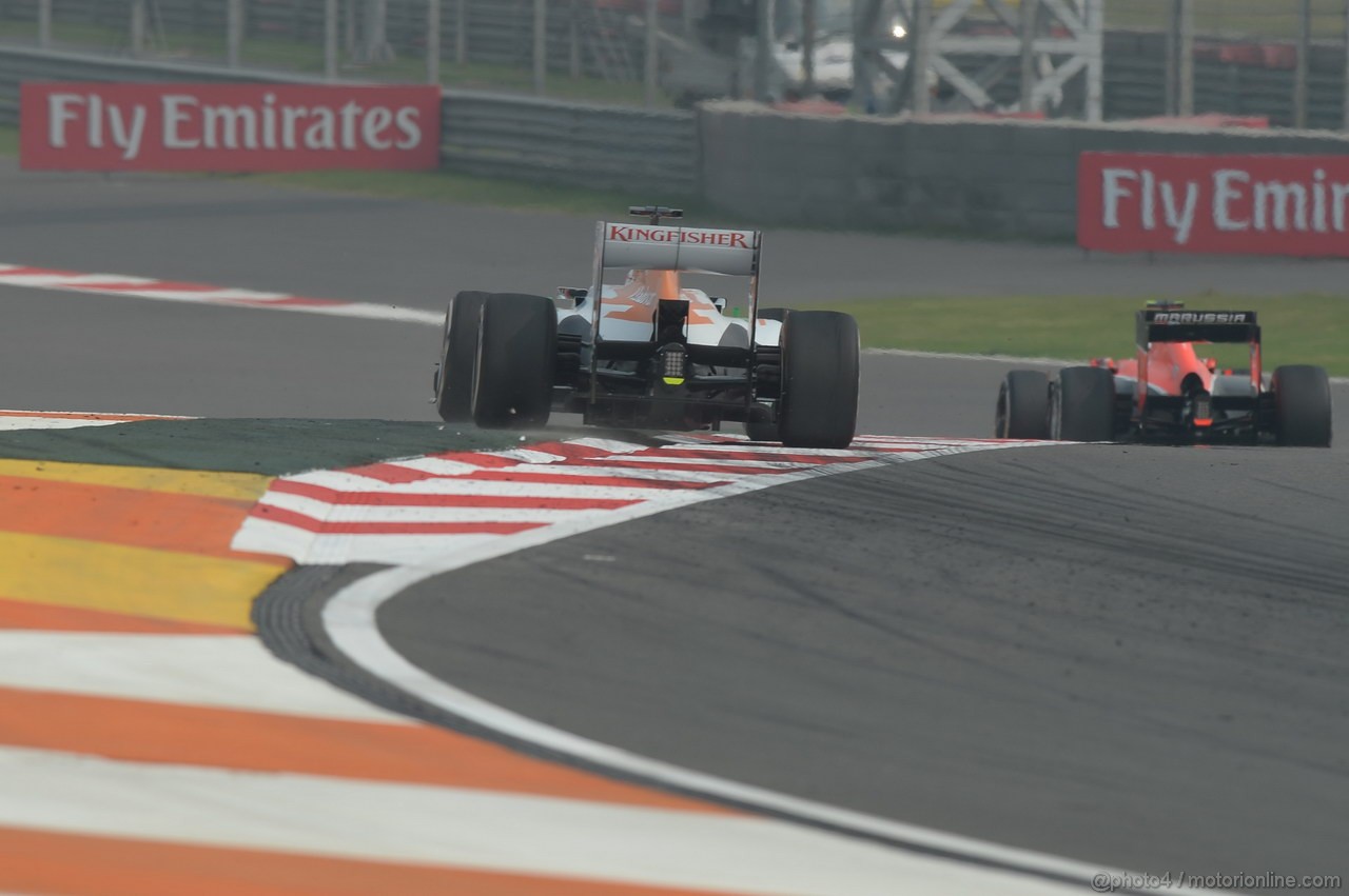 GP INDIA, 25.10.2013- Prove Libere 1: James Calado (GBR) Sahara Force India Third Driver 