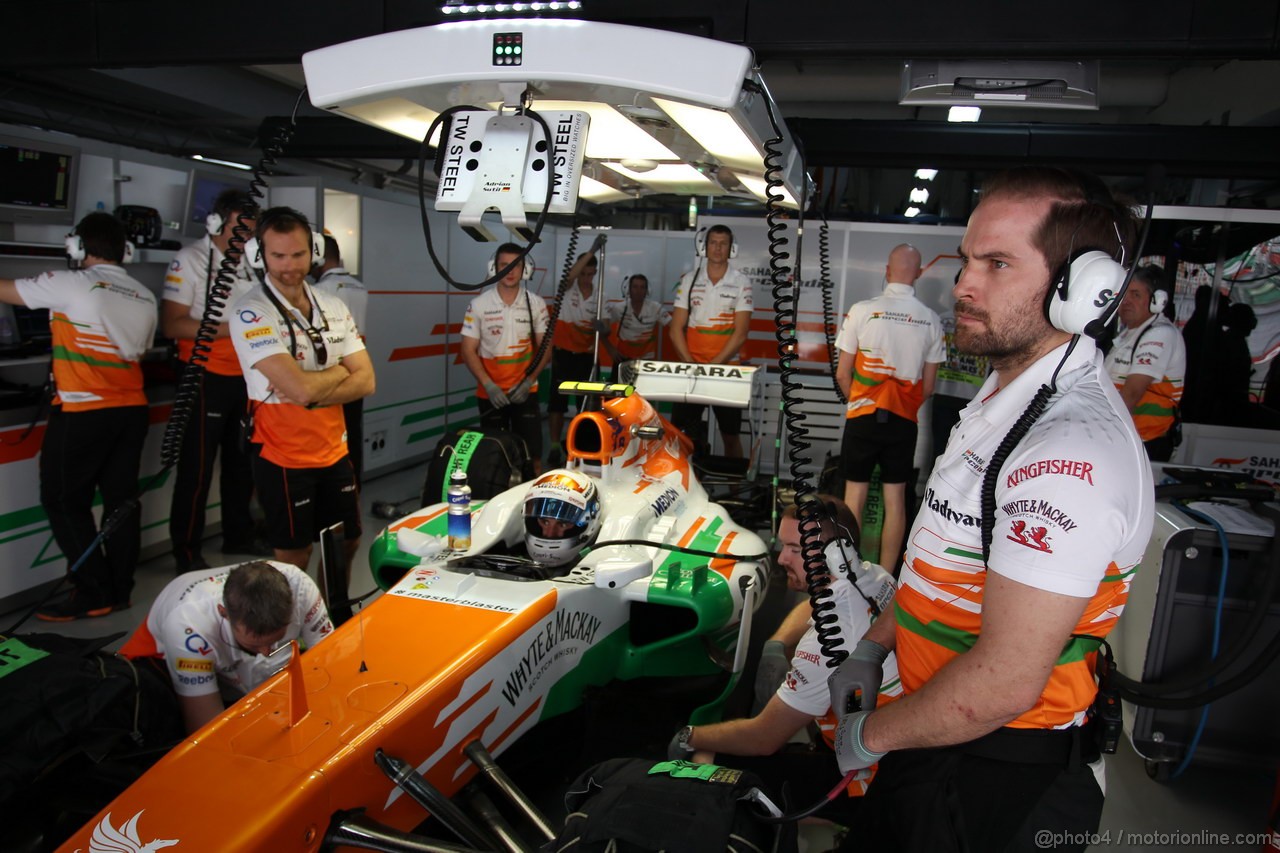 GP INDIA, 25.10.2013- Prove Libere 1: Adrian Sutil (GER), Sahara Force India F1 Team VJM06 