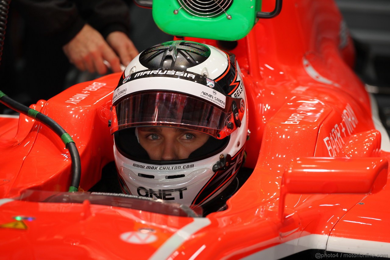 GP INDIA, 25.10.2013- Prove Libere 1: Max Chilton (GBR), Marussia F1 Team MR02 