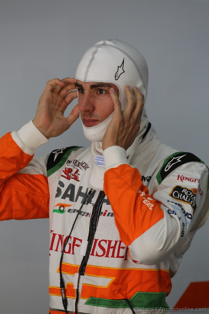 GP INDIA, 25.10.2013- Prove Libere 1: Adrian Sutil (GER), Sahara Force India F1 Team VJM06 