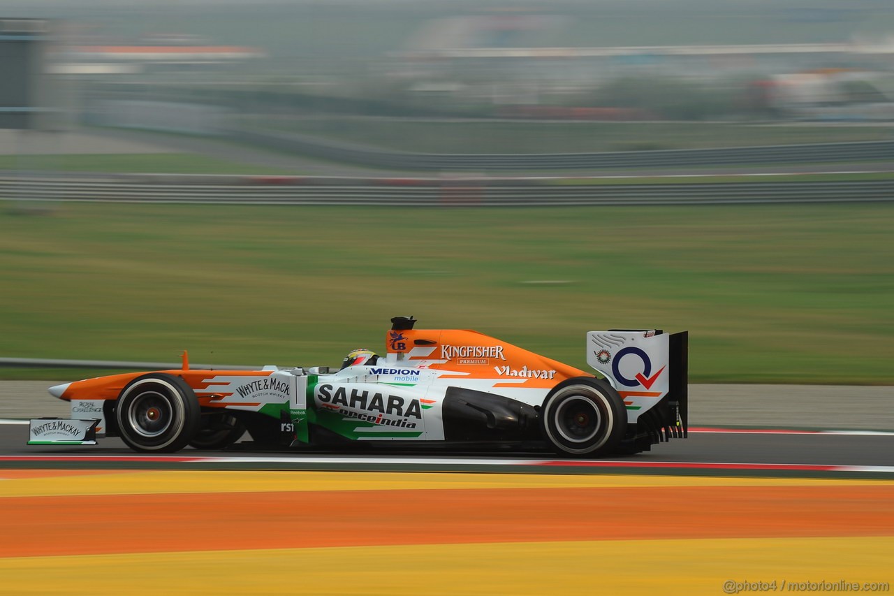GP INDIA, 25.10.2013- Prove Libere 1: James Calado (GBR) Sahara Force India Third Driver 
