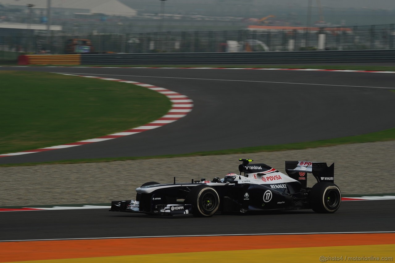 GP INDIA, 25.10.2013- Prove Libere 1: Valtteri Bottas (FIN), Williams F1 Team FW35 