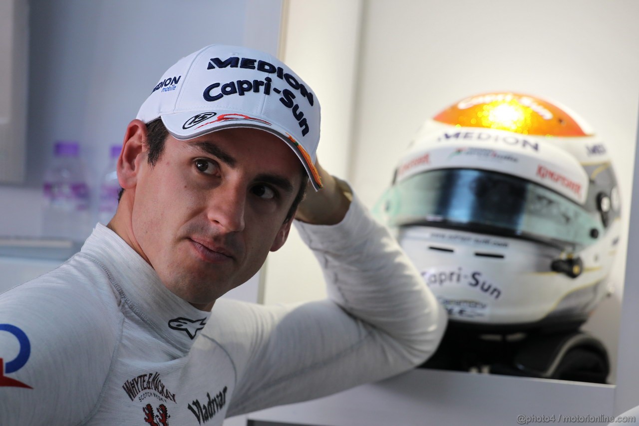 GP INDIA, 25.10.2013- Prove Libere 1: Adrian Sutil (GER), Sahara Force India F1 Team VJM06 