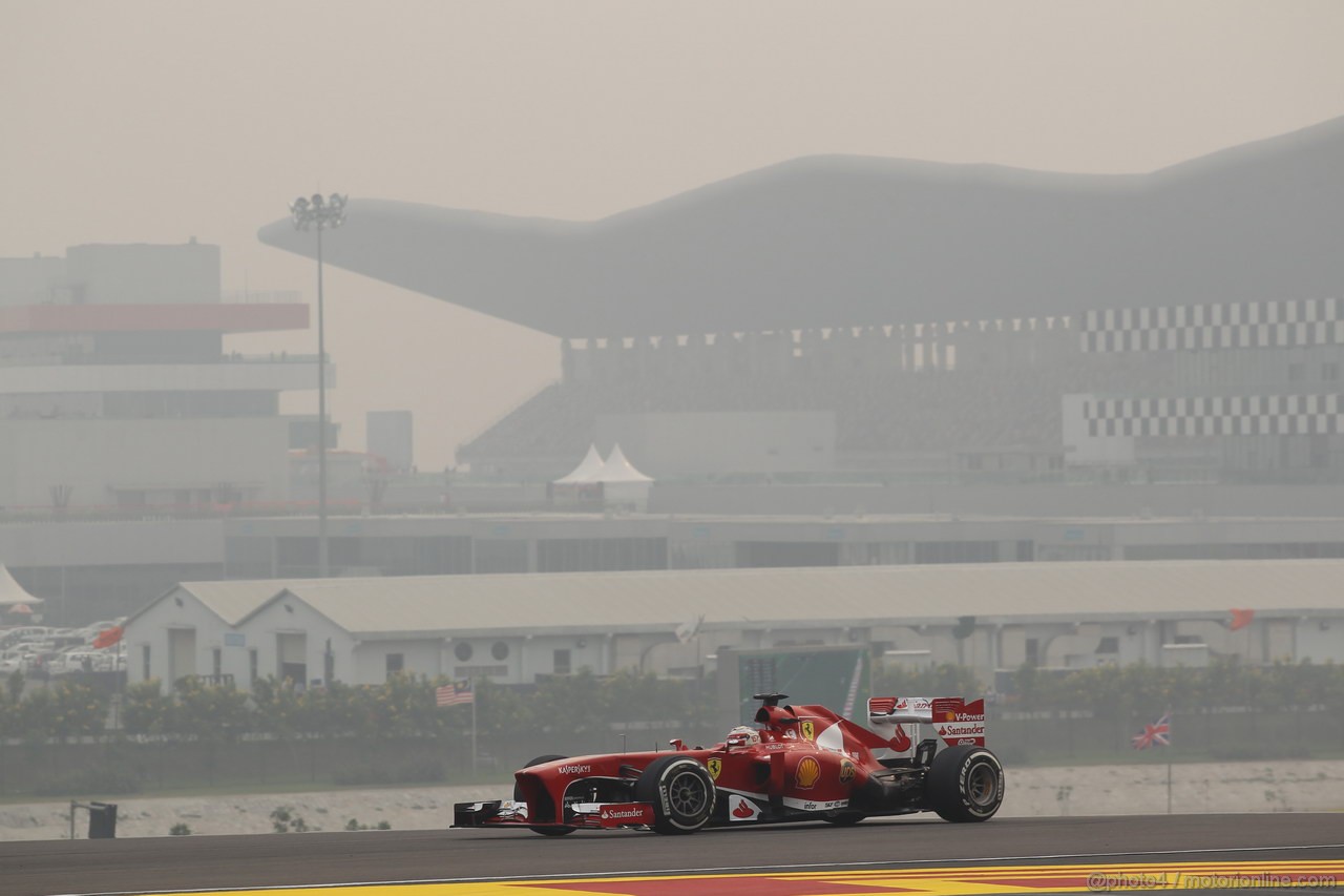 GP INDIA, 25.10.2013- Prove Libere 2: Fernando Alonso (ESP) Ferrari F138 