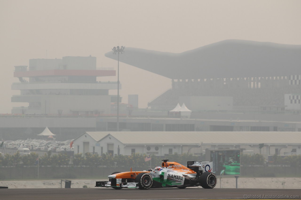 GP INDIA, 25.10.2013- Prove Libere 2: Paul di Resta (GBR) Sahara Force India F1 Team VJM06 