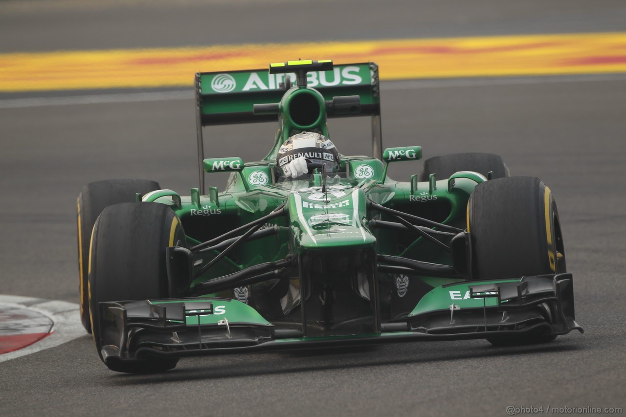 GP INDIA, 25.10.2013- Prove Libere 2: Giedo Van der Garde (NED), Caterham F1 Team CT03 