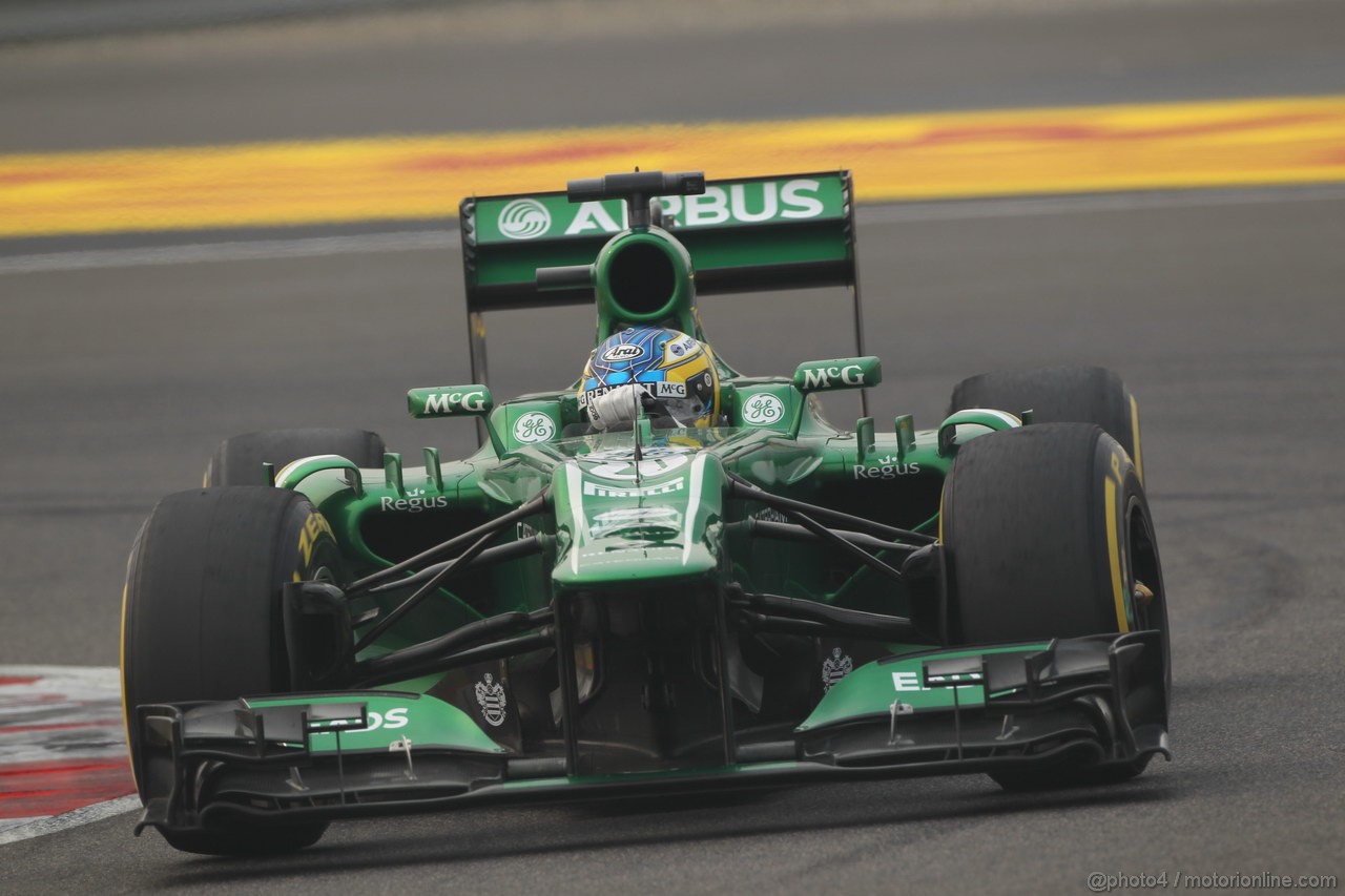GP INDIA, 25.10.2013- Prove Libere 2: Charles Pic (FRA) Caterham F1 Team CT03 