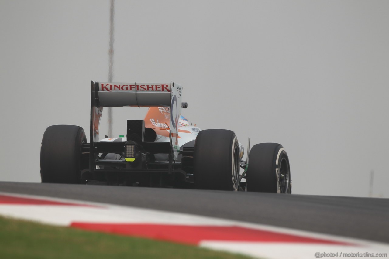 GP INDIA, 25.10.2013- Prove Libere 2: Paul di Resta (GBR) Sahara Force India F1 Team VJM06 