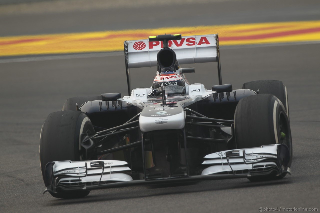 GP INDIA, 25.10.2013- Prove Libere 2: Valtteri Bottas (FIN), Williams F1 Team FW35 