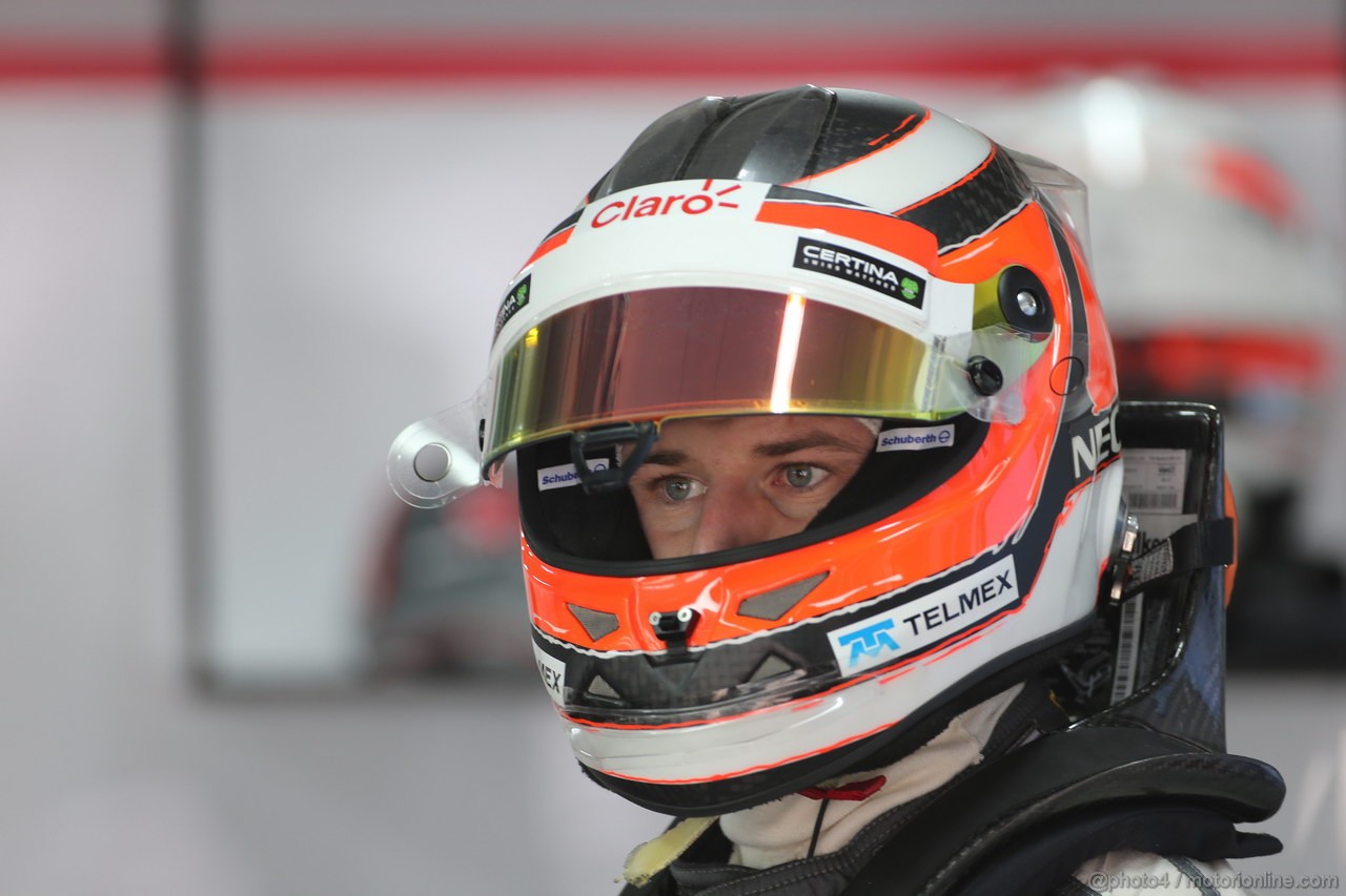 GP INDIA, 25.10.2013- Prove Libere 2: Nico Hulkenberg (GER) Sauber F1 Team C32 