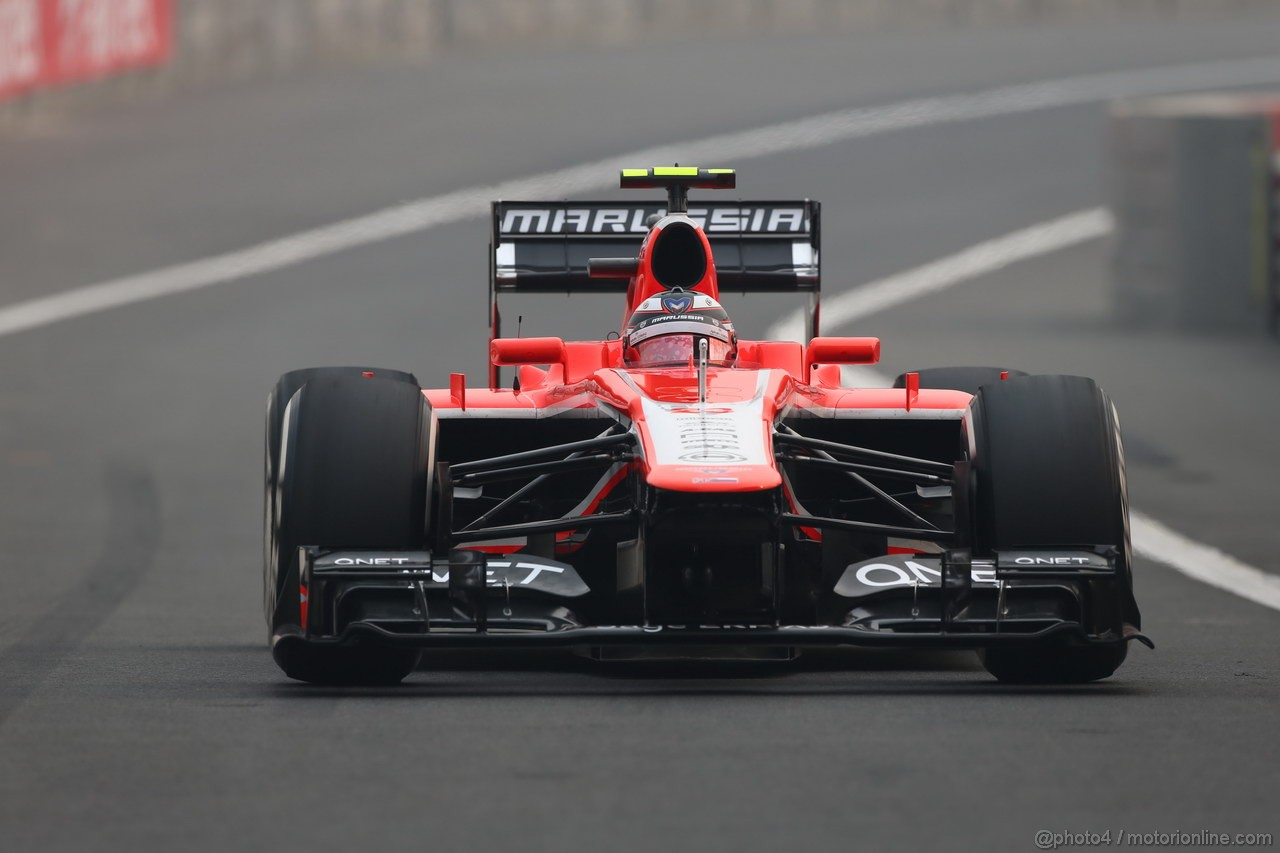 GP INDIA, 25.10.2013- Prove Libere 2: Max Chilton (GBR), Marussia F1 Team MR02 