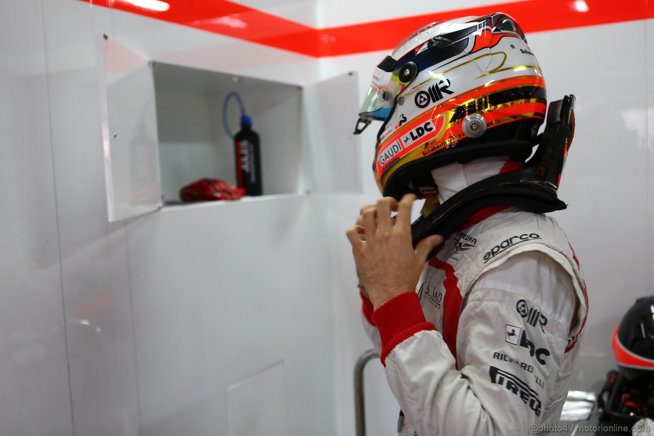 GP INDIA, 25.10.2013- Prove Libere 2: Jules Bianchi (FRA) Marussia F1 Team MR02 