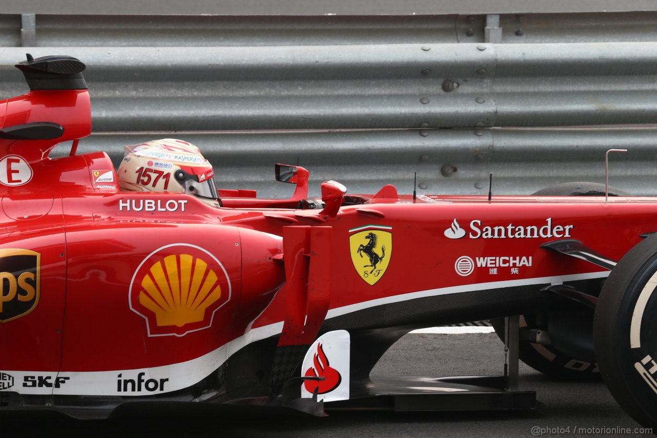 GP INDIA, 25.10.2013- Prove Libere 2: Fernando Alonso (ESP) Ferrari F138 