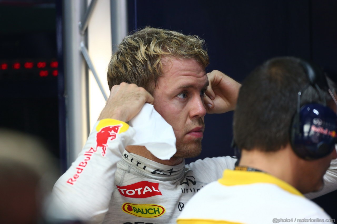 GP INDIA, 25.10.2013- Prove Libere 2: Sebastian Vettel (GER) Red Bull Racing RB9 