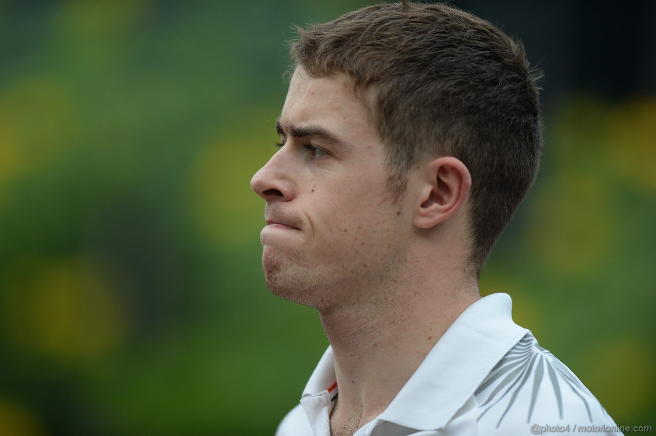 GP INDIA, 25.10.2013- Paul di Resta (GBR) Sahara Force India F1 Team VJM06 