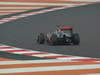 GP INDIA, 25.10.2013- Free Practice 1: Jenson Button (GBR) McLaren Mercedes MP4-28 