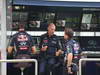 GP INDIA, 25.10.2013- Free Practice 2: Adrian Newey (GBR), Red Bull Racing , Technical Operations Director e Christian Horner (GBR), Red Bull Racing, Sporting Director 