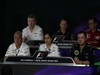 GP INDIA, 25.10.2013- Press Conference: Ross Brawn (GBR), Team Principal, Mercedes GP, Christian Horner (GBR), Red Bull Racing, Sporting Director, Stefano Domenicali (ITA) Team Principal, Ferrari, Vijay Mallya (IND) Sahara Force India F1 Team Owner, Monisha Kaltenborn (AUT) Sauber Team Principal e Eric Boullier (FRA), Team Manager, Lotus F1 Team 