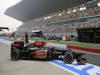 GP INDIA, 25.10.2013- Free Practice 2: Kimi Raikkonen (FIN) Lotus F1 Team E21 