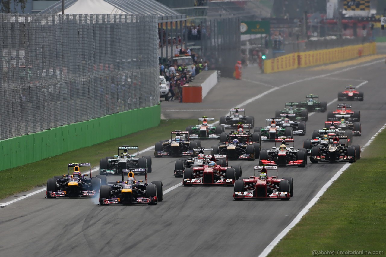 GP ITALIA, Start of the race