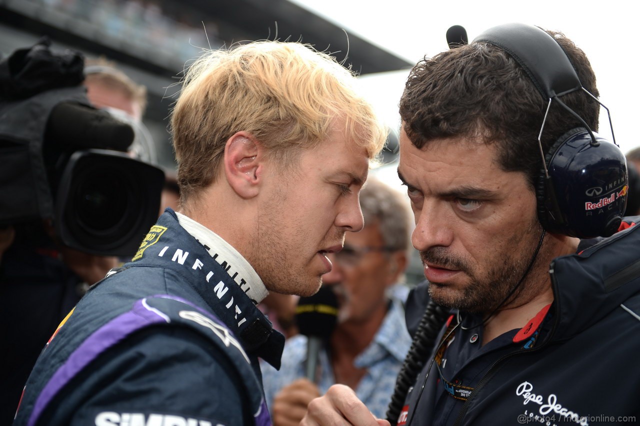 GP ITALIA, 08.09.2013- Gara, Sebastian Vettel (GER) Red Bull Racing RB9