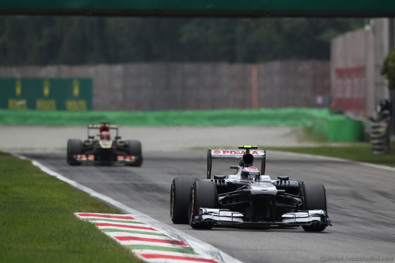 GP ITALIA, 08.09.2013- Gara, Valtteri Bottas (FIN), Williams F1 Team FW35
