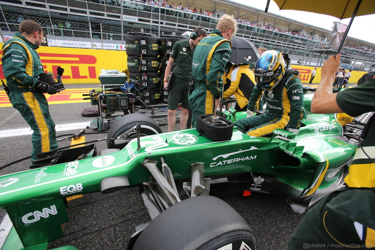 GP ITALIA, 08.09.2013- Gara, Charles Pic (FRA) Caterham F1 Team CT03