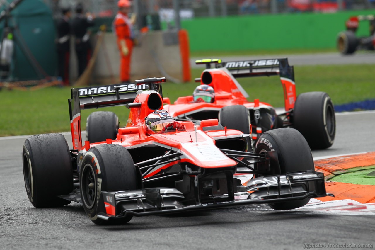 GP ITALIA, 08.09.2013- Gara, Jules Bianchi (FRA) Marussia F1 Team MR02