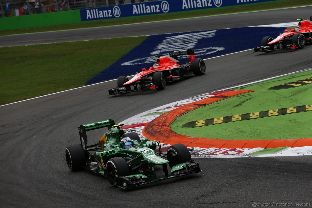 GP ITALIA, 08.09.2013- Gara, Giedo Van der Garde (NED), Caterham F1 Team CT03