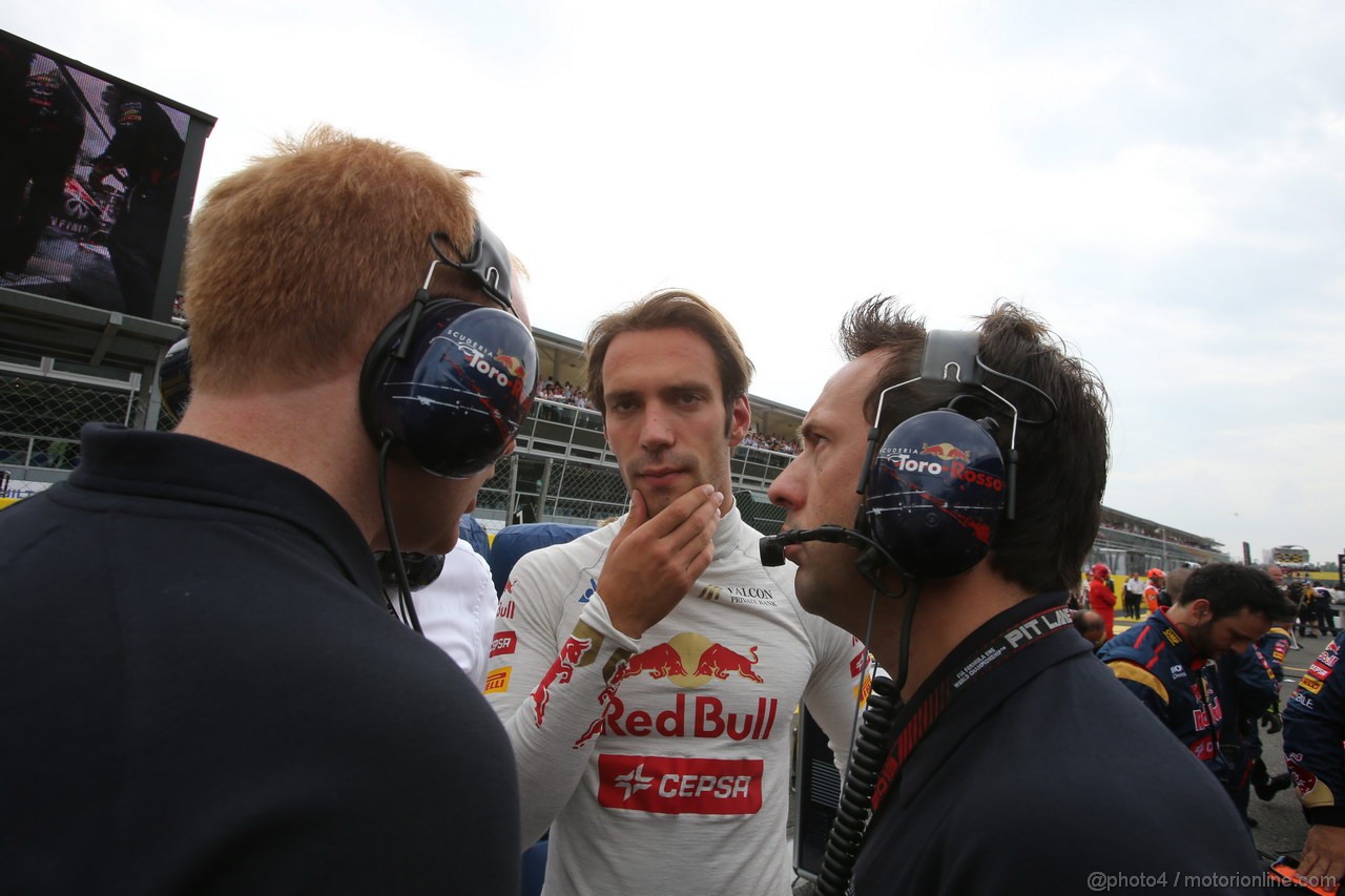 GP ITALIA, 08.09.2013- Gara, Jean-Eric Vergne (FRA) Scuderia Toro Rosso STR8