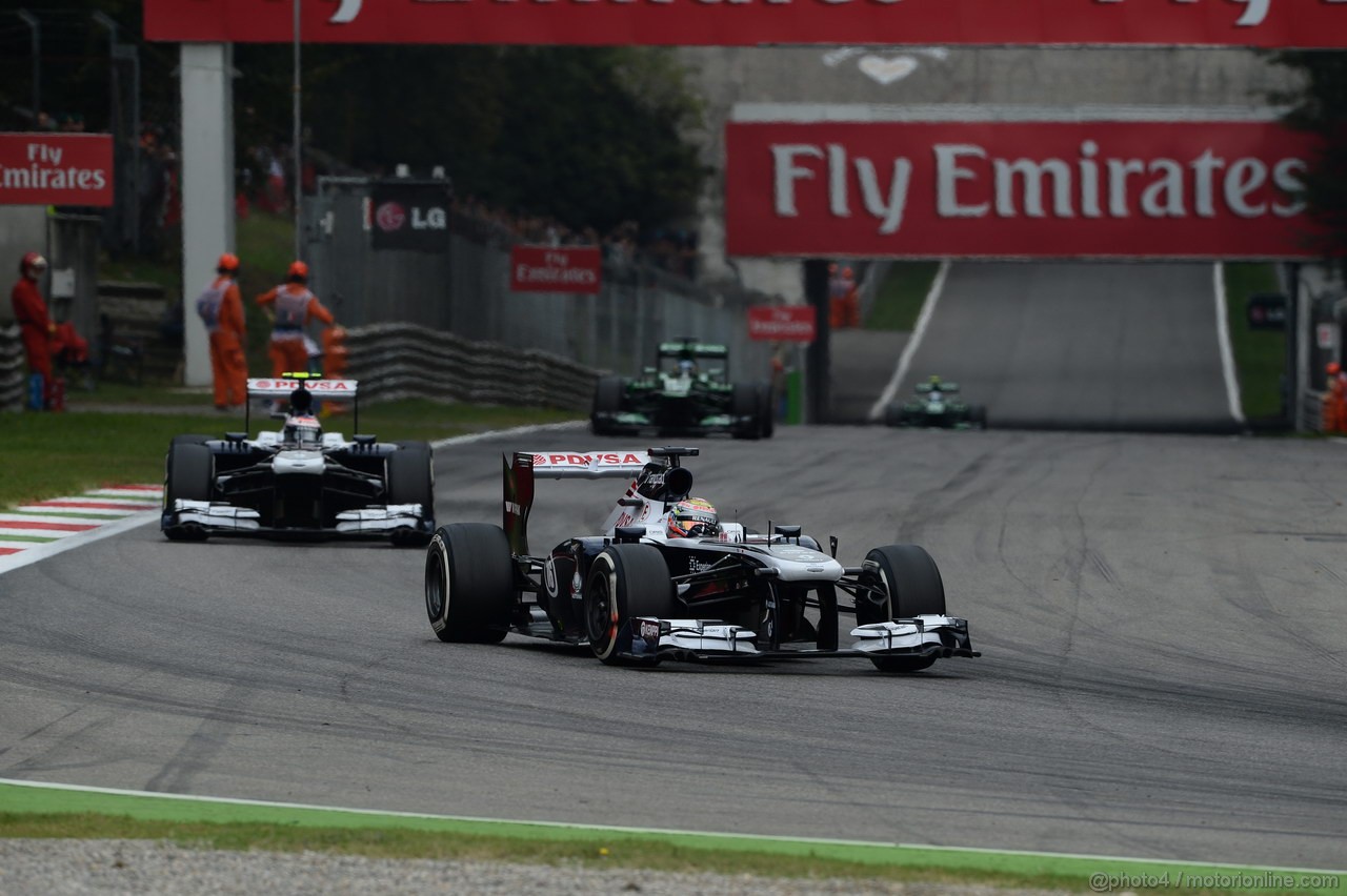 GP ITALIA, 08.09.2013- Gara, Pastor Maldonado (VEN) Williams F1 Team FW35