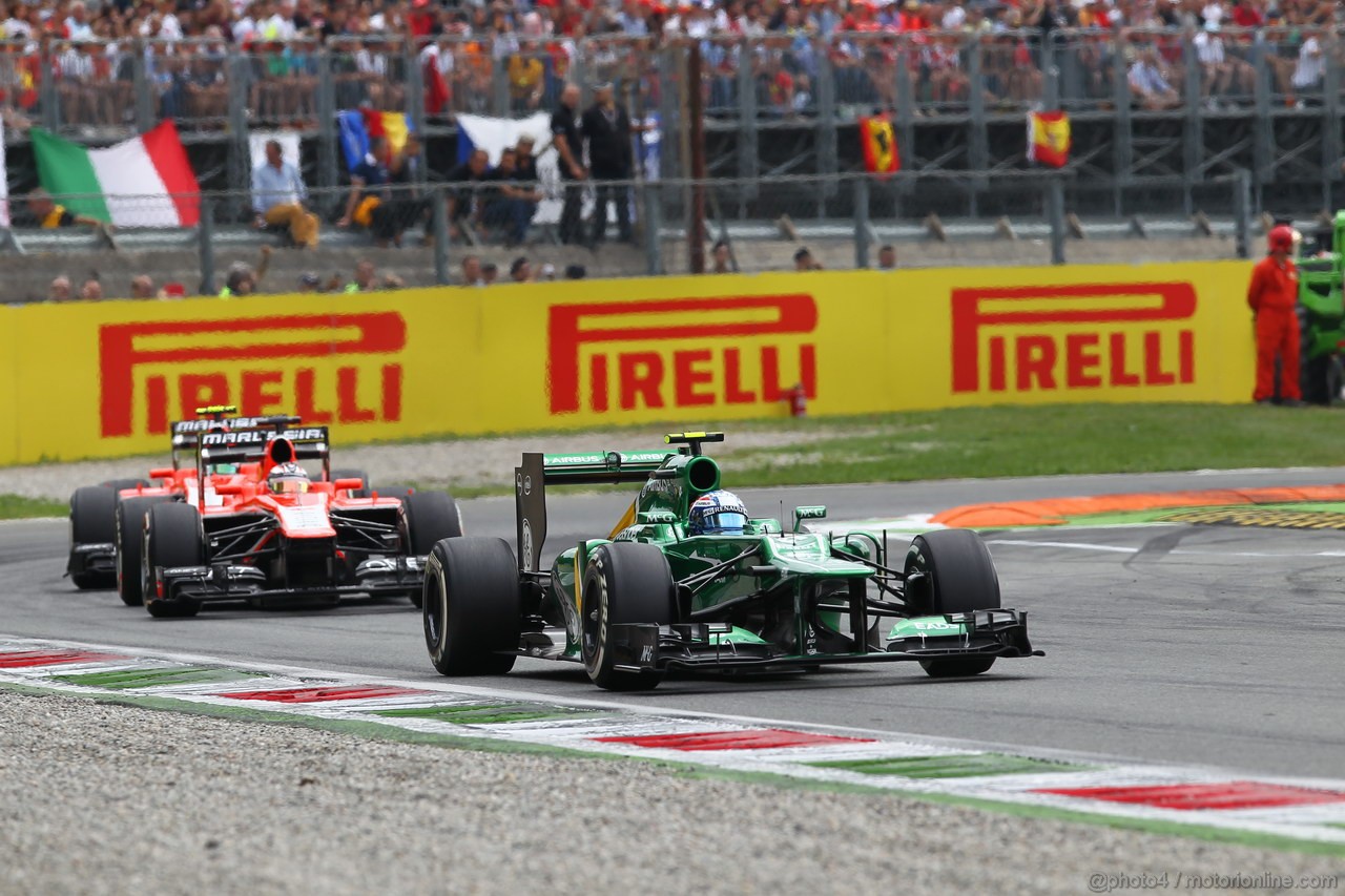 GP ITALIA, 08.09.2013- Gara, Giedo Van der Garde (NED), Caterham F1 Team CT03