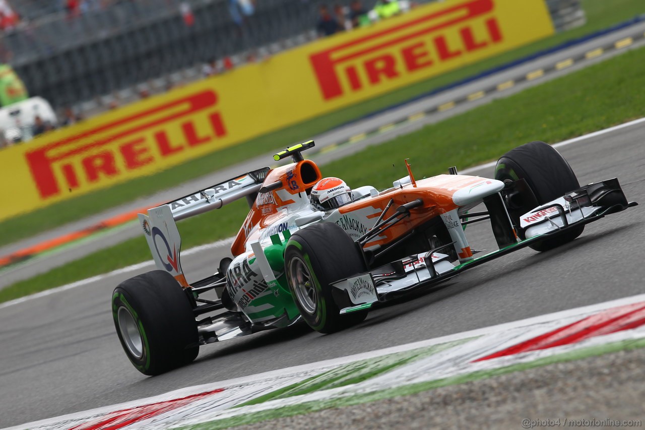 GP ITALIA, 08.09.2013- Gara, Adrian Sutil (GER), Sahara Force India F1 Team VJM06
