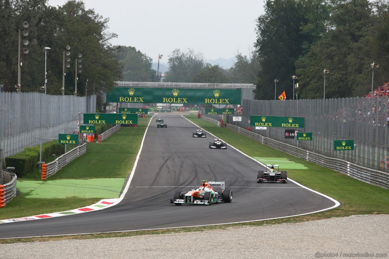 GP ITALIA, 08.09.2013- Gara, Adrian Sutil (GER), Sahara Force India F1 Team VJM06
