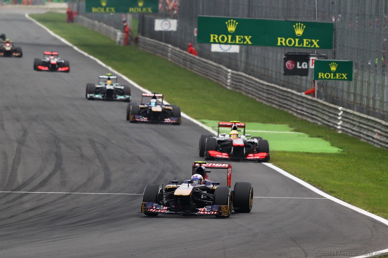 GP ITALIA, 08.09.2013- Gara, Daniel Ricciardo (AUS) Scuderia Toro Rosso STR8