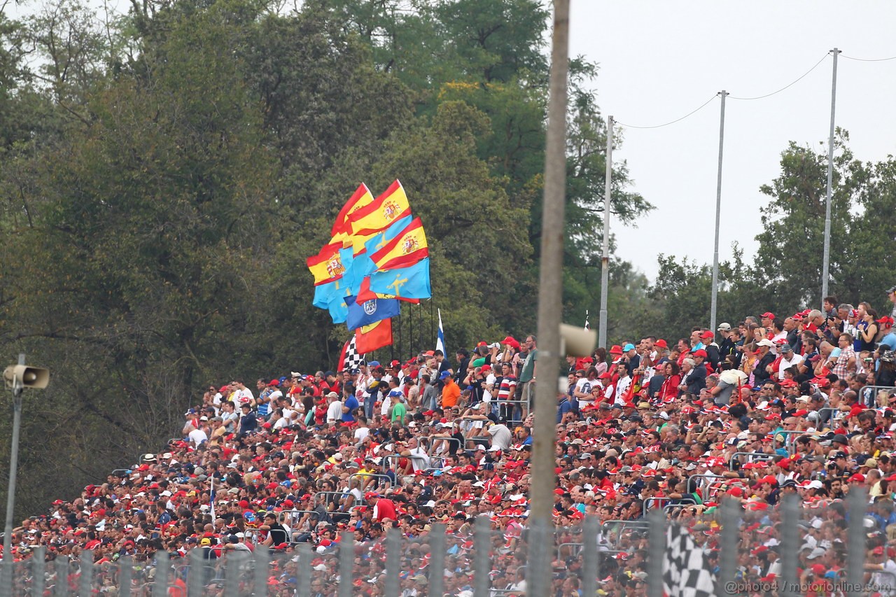 GP ITALIA, 08.09.2013- Fans