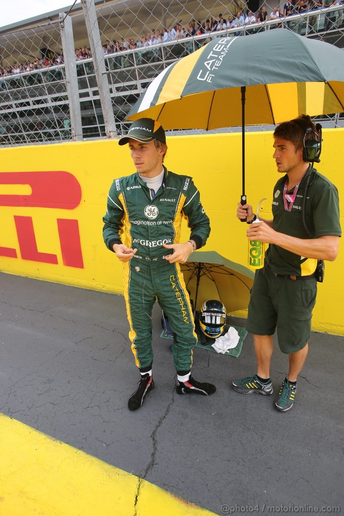 GP ITALIA, 08.09.2013- Gara, Charles Pic (FRA) Caterham F1 Team CT03